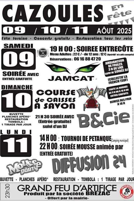 Cazoulès en fête !