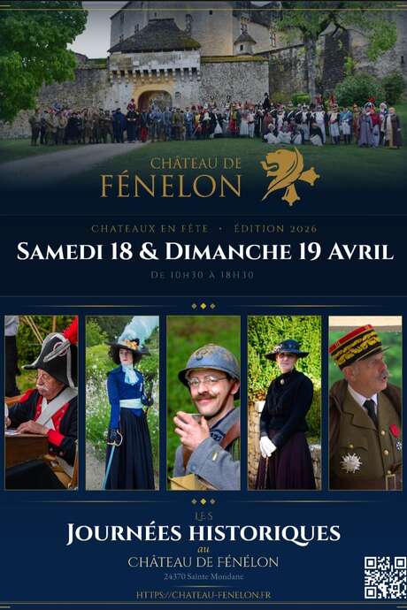 Châteaux en fête - Château de Fénelon : Reconstitution multi époques