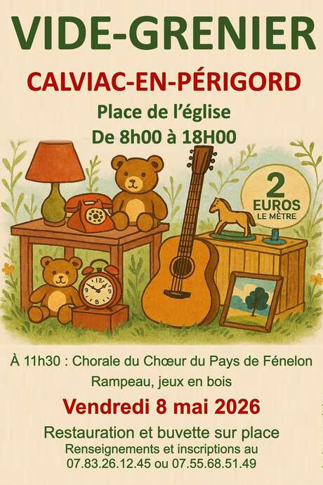 Vide-grenier Calviac-en-Périgord