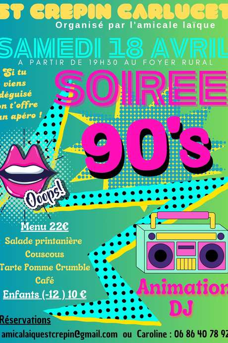 Soirée 90'