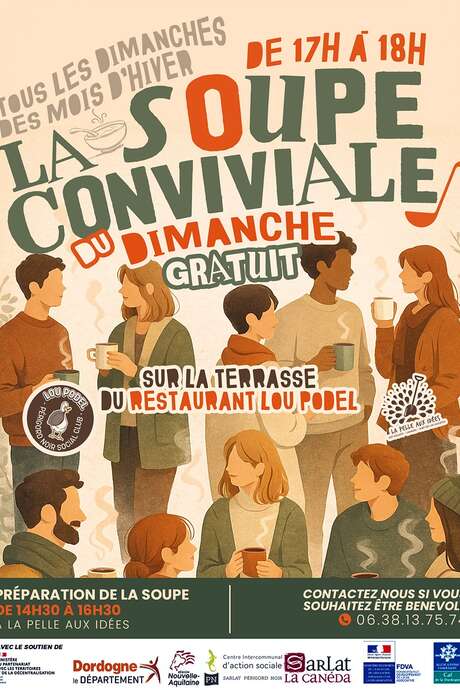 La soupe conviviale du dimanche