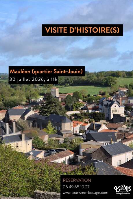 Visites d'histoire(s) - Le quartier Saint Jouin: entre prieuré et tanneries