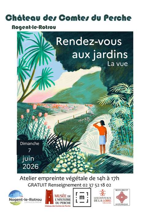 Rendez-vous aux jardins au Château des Comtes du Perche