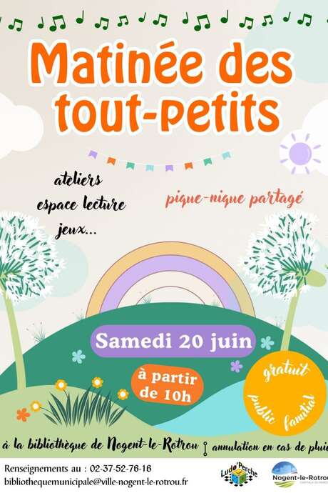 La matinée des tout-petits à la bibliothèque