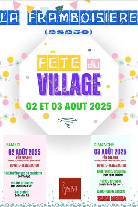 Fête du village -  La Framboisière