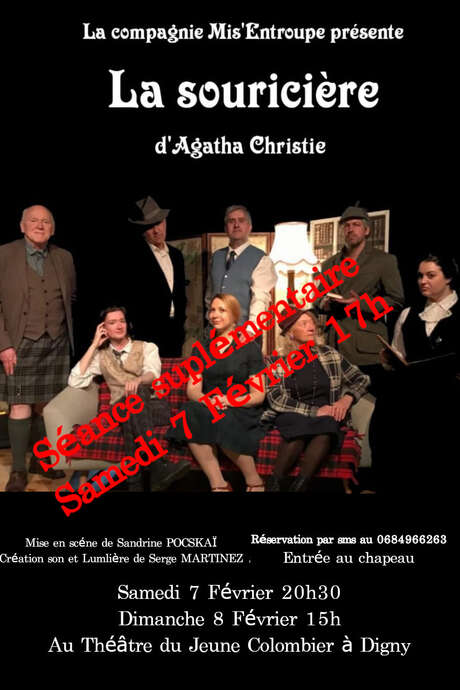 La souricière d'Agatha Christie