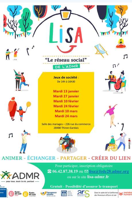 LISA "Le réseau social" de l'ADMR