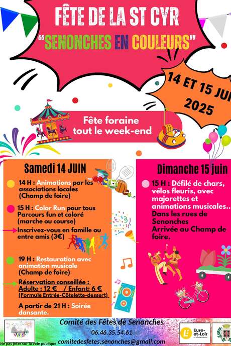 Fête de la Saint-Cyr - "Senonches en couleurs"