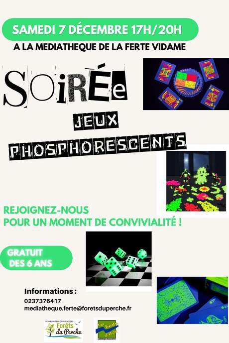 Soirée Jeux phosphorescents