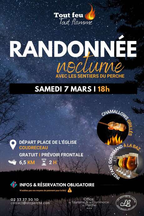 Tout Feu Tout Flamme - Randonnée nocturne 2026