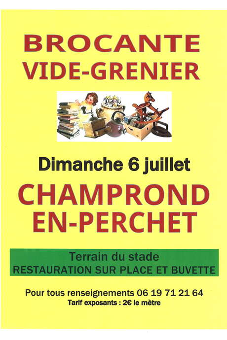Brocante - Champrond-en-Perchet