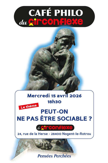 Café Philo - Peut-on ne pas être sociable ?