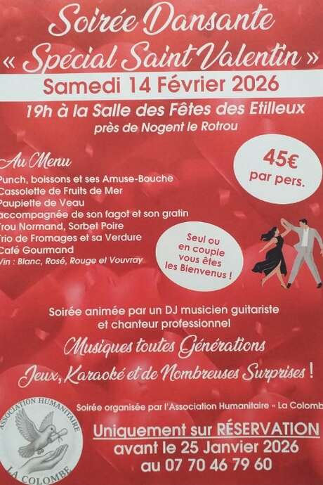 Soirée Spécial Saint-Valentin