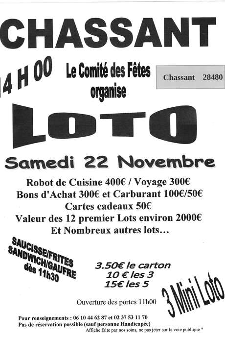 Loto - Chassant