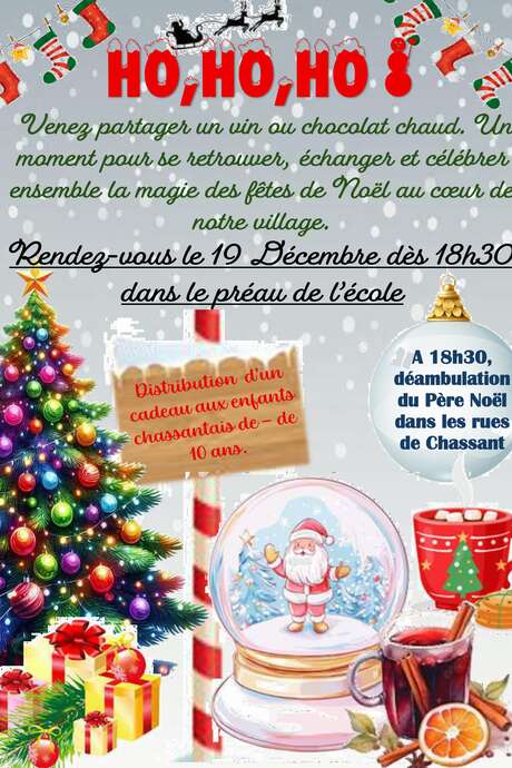 Vin chaud "Ho ho ho "!