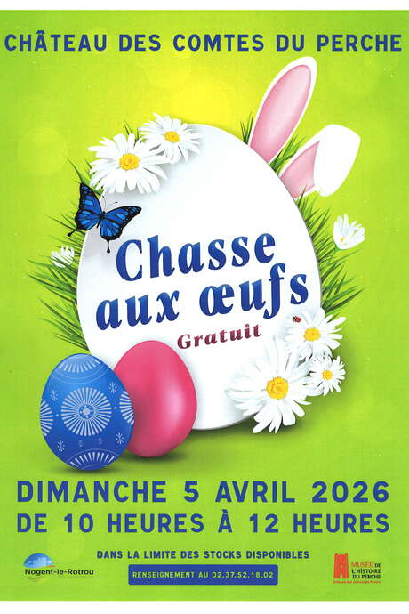 Chasse aux oeufs au Château
