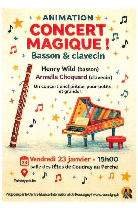 Concert classique, basson et clavecin