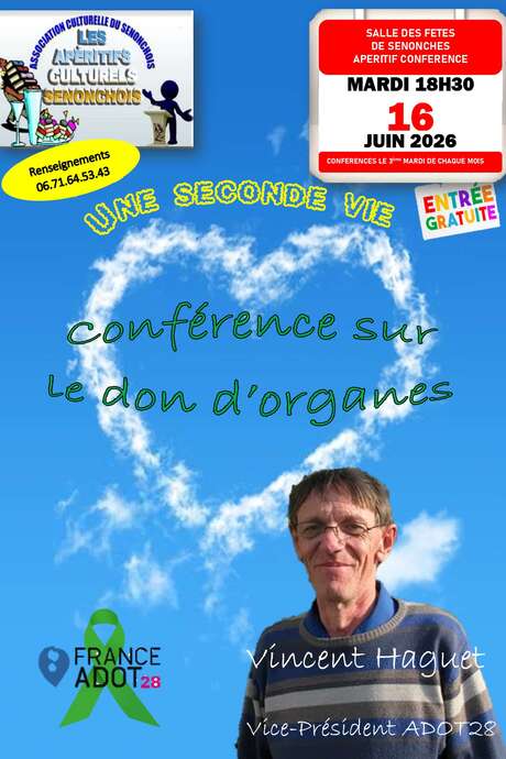 Apéritif conférence - Une seconde vie