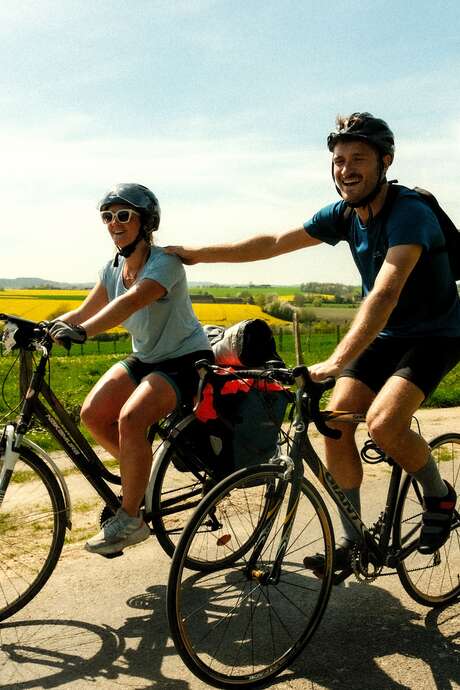 Échappée à vélo estivale - vélo, golf