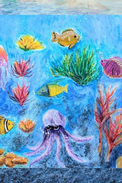 Ateliers vacances de février - thème "Les fonds marins"