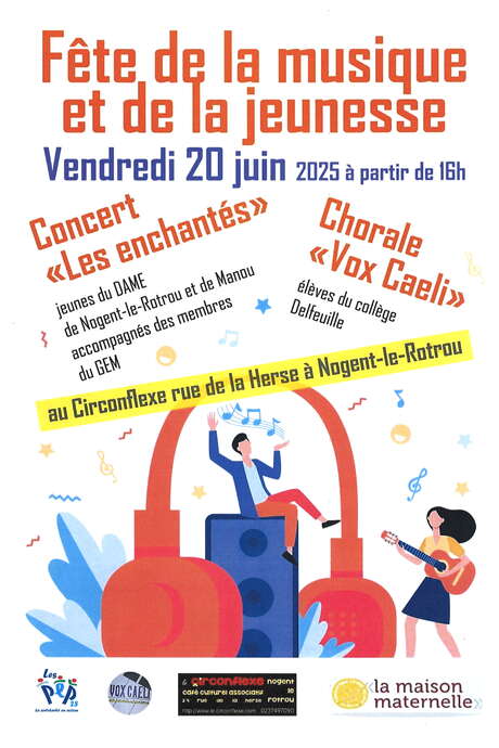 Fête de la Musique I Concert au Circonflexe "Les Enchantés"