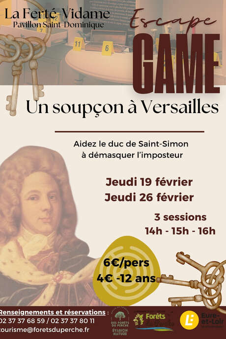 Escape Game "Soupçon à Versailles"
