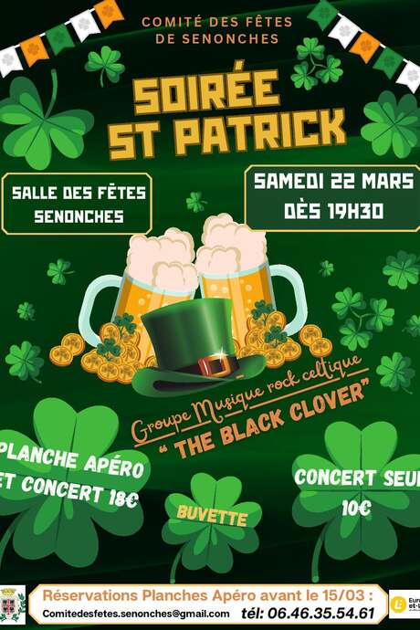 Soirée Saint-Patrick