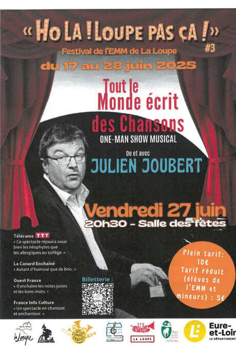 ONE MAN SHOW MUSICAL DE JULIEN JOUBERT