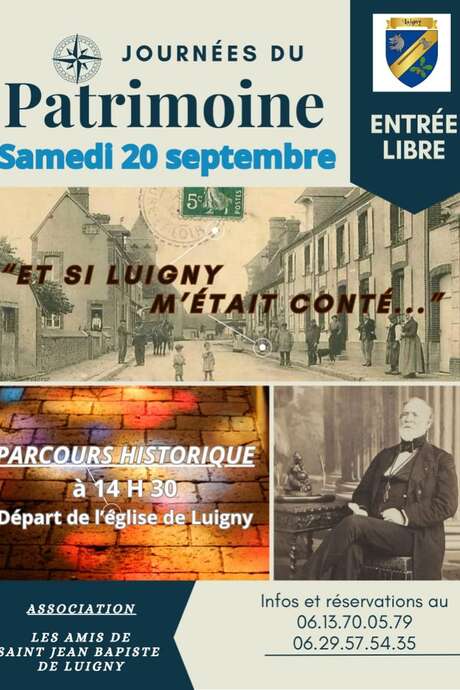Journées du Patrimoine - "Et si Luigny m'était conté..."