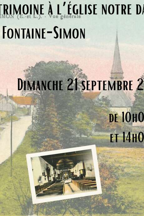 Journée du patrimoine à l'église Notre Dame