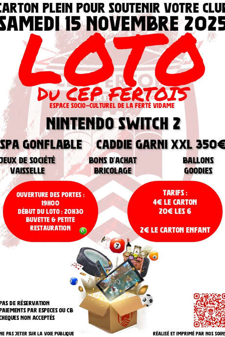 Loto du CEP Fertois