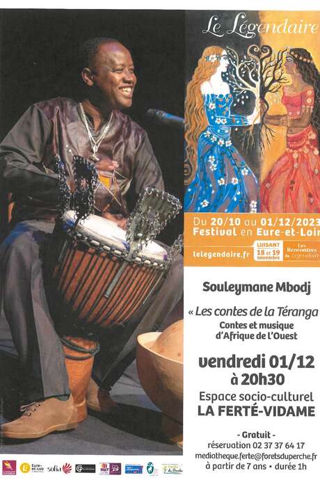 "Les contes de la Téranga" - contes et musique de l'Afrique de l'Ouest
