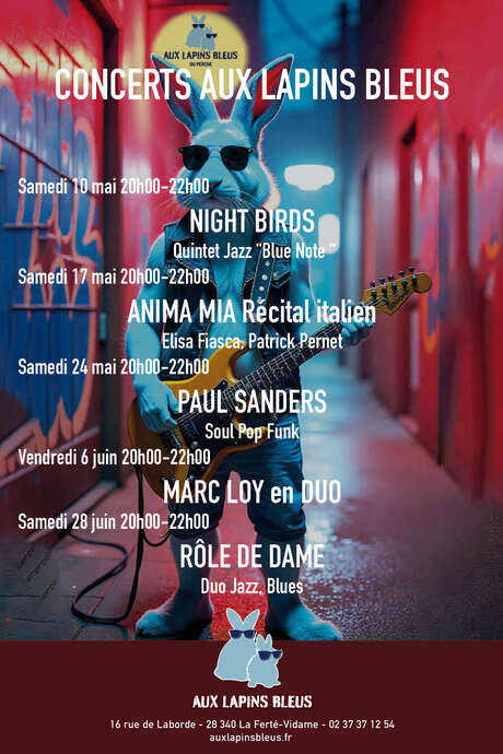 Concerts soul-pop-funk