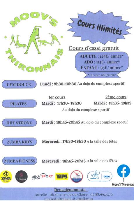 Rentrée du Moov's thironnnais