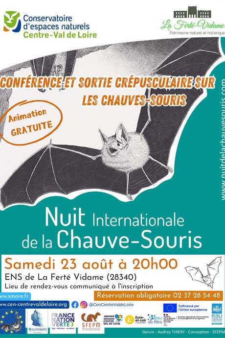 Conférence et sortie crépusculaire sur les chauves-souris