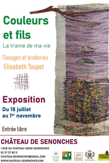 Exposition "Couleurs et fils : la trame de ma vie"