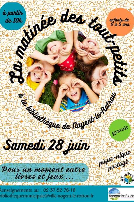La matinée des tout-petits à la bibliothèque