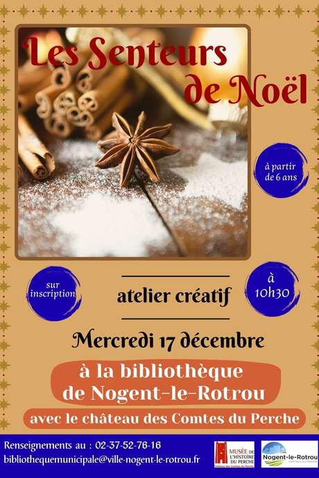 Atelier créatif - Les senteurs de Noël