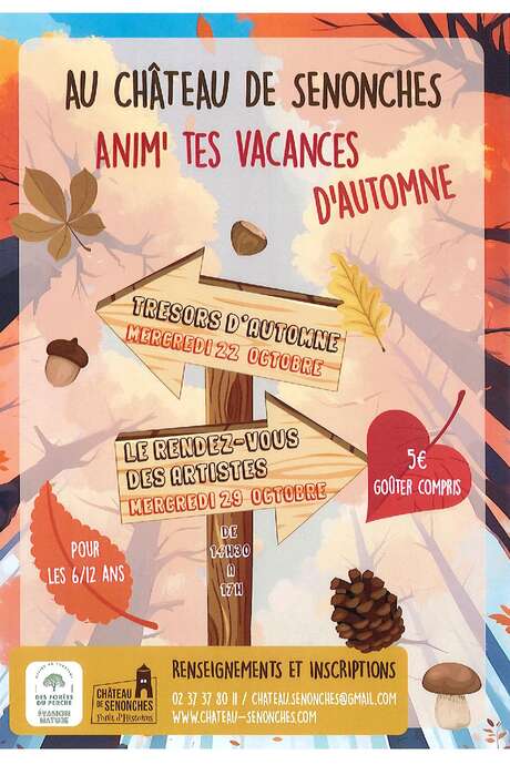 Anim' tes vacances d'automne - Trésors d'automne