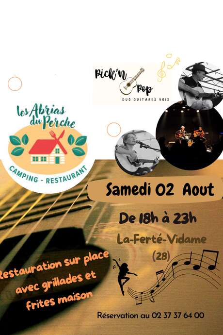 Duo guitares et voix - Pick'n Pop