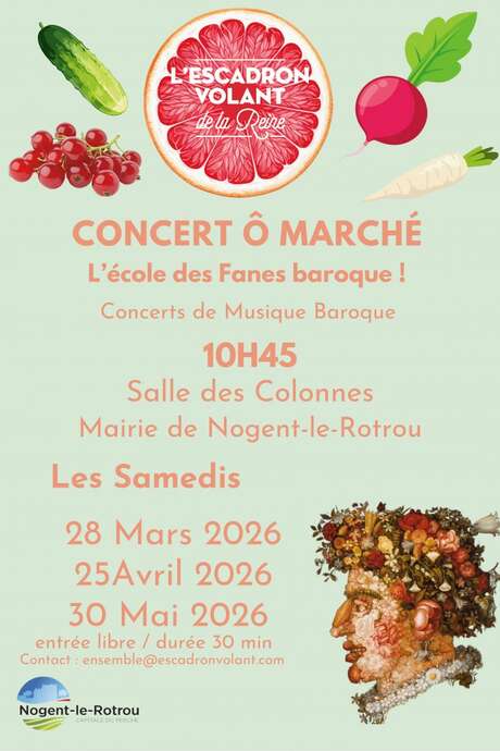 Concert Ô Marché - Mai 2026