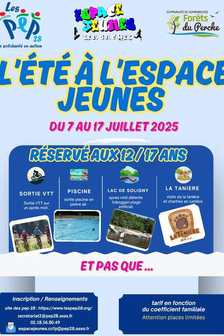 L'été à l'espace jeunes