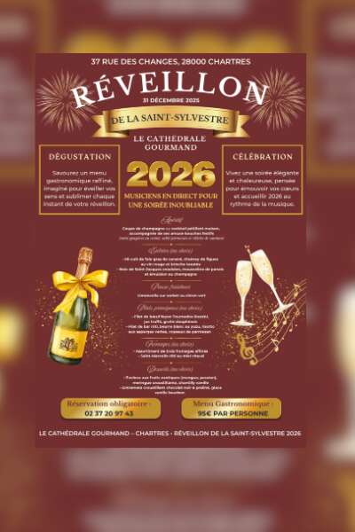 Réveillon Saint-Sylvestre au rythme de la musique