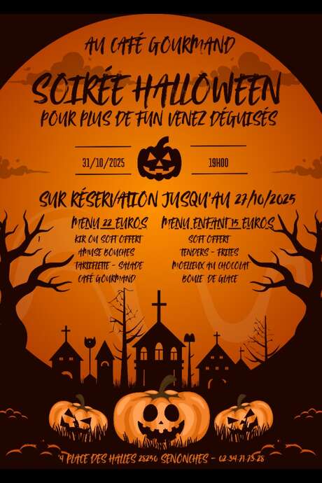 COMPLET - Soirée halloween
