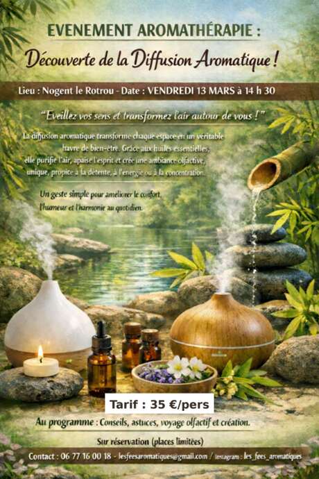 Aromathérapie - Découverte de la Diffusion Aromatique !