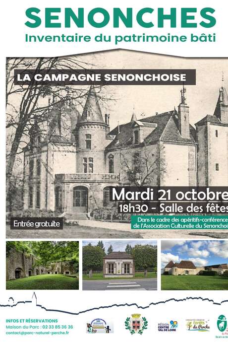 Apéritif conférence - Inventaire du patrimoine bâti - La campagne senonchoise et des villages de Tardais et de La Ville-aux-Nonains