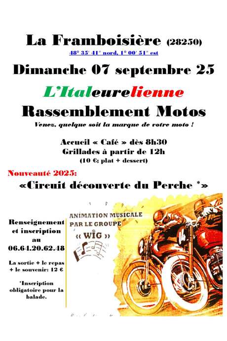 L'italeurelienne - Rassemblement de motos