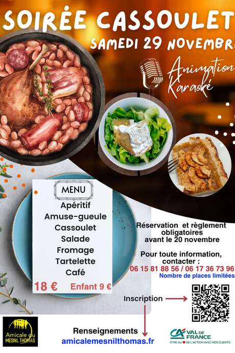 Soirée cassoulet