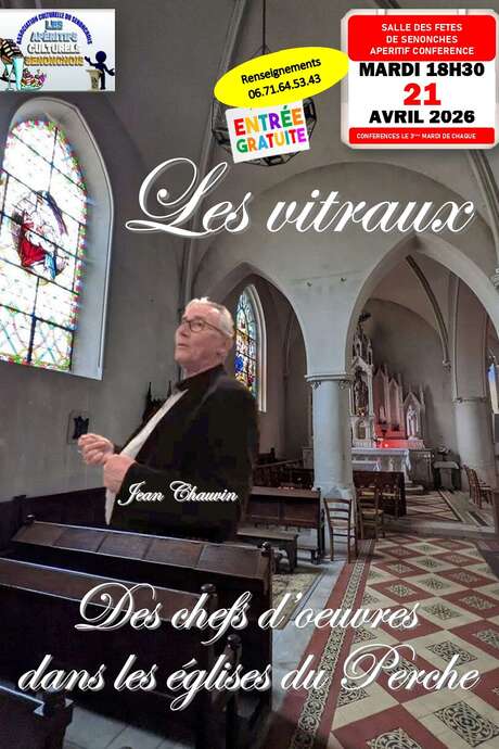 Apéritif conférence - Les vitraux
