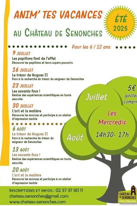 Anim' tes vacances d'été